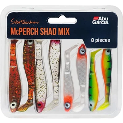 Immagine di Abu Garcia Svartzonker McPerch Shad Mix (8 pezzi) Shads