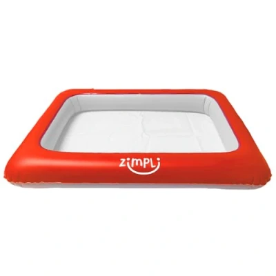 Immagine di Zimpli Kids, vassoio da gioco gonfiabile per bambini, tavolo portatile Sandbox perfetto sensoriale, disordinato sabbia, fango e acqua