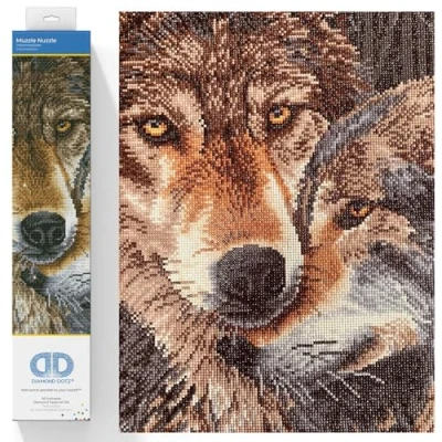 Immagine di DIAMOND DOTZ Museruola DD10 Kit Intermedio, Tessuto, 47 x 42 cm