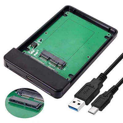 Immagine di chenyang SSD da 1,8 pollici Micro SATA 16 pin 7 + 9 su disco rigido esterno a USB3.1 USB C