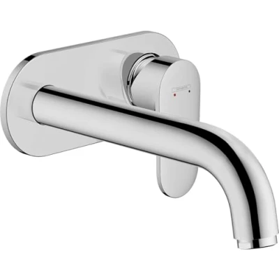 Immagine di hansgrohe Vernis Blend Miscelatore monocomando lavabo ad incasso a parete con bocca di erogazione 20,5 cm, cromo, 71576000