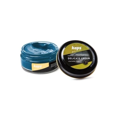 Immagine di Kaps Crema per la Cura delle Scarpe, Intensiva e Nutrimento Pelle, Delicate, 70 Colori (122 Daphne)