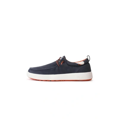 Immagine di Walk in Pitas Biarritz Sneakers basse, Taglia: 45, Navy blue Cotone