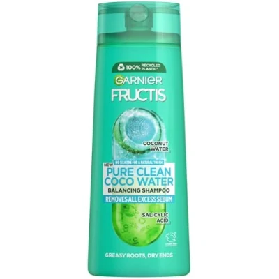 Immagine di Garnier Fructis Coconut Water Pure Clean Shampoo Balancing, 400 ml