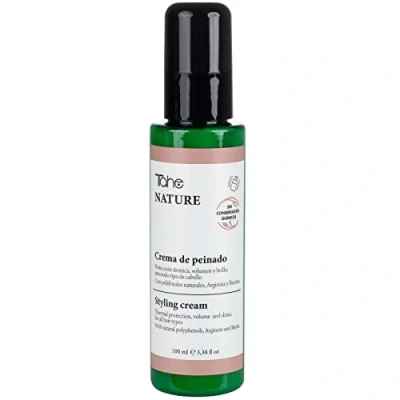 Immagine di Tahe Nature Crema per acconciatura tutti i tipi di capelli, con protezione termica, 100 ml