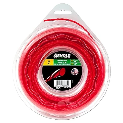 Immagine di Arnold trimmer Filo AF 3.7, 2,7 mm x 27,4 m, rotondo, ritorto, rosso, 1082 U4 2730