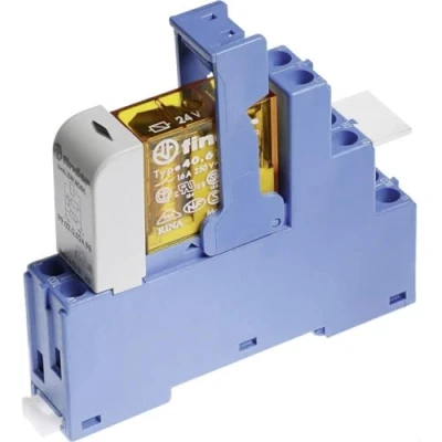 Immagine di Finder 48.52.8.230.0060 Modulo relè Tensione nom.: 230 V/AC Corrente di commut. max.: 8 A 2 scambi 1 pz.