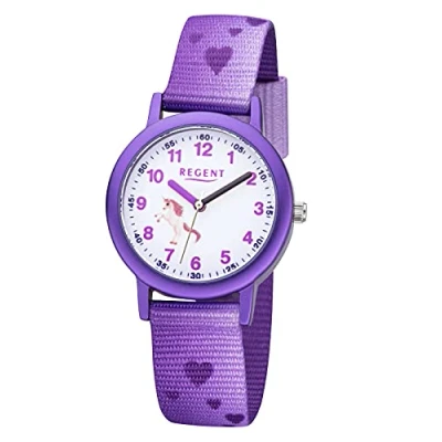 Immagine di REGENT Orologio Analogico al Quarzo Unisex Bambini con Cinturino in Tessuto 12400291