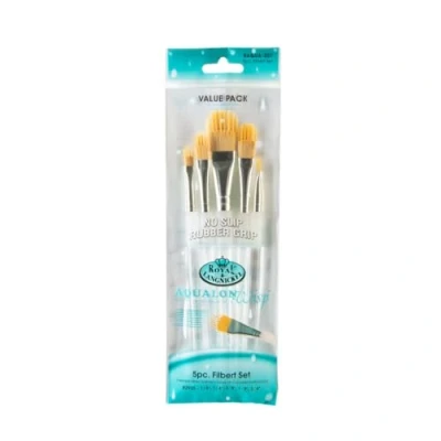 Immagine di Royal &amp; Langnickel RAQUA 201 Aqualon Wisp Set di 5 pennelli per lingua gatto