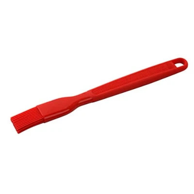 Immagine di Dr. Oetker 1282 Pennello Piccolo in Silicone al Platino di Alta qualità 25 cm, Colore: Rosso