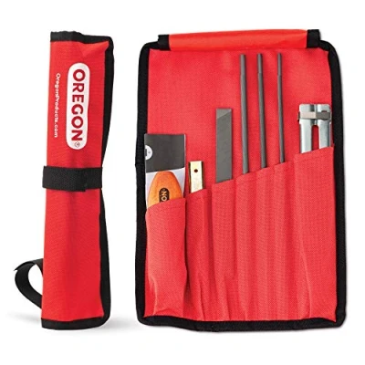 Immagine di Oregon Kit Di Affilatura Universale Per Motosega, Include Lime Tonde Da 5/32 Pollici, ‎Rosso Nero, 5.08 x 27.43 cm; 380 grammi