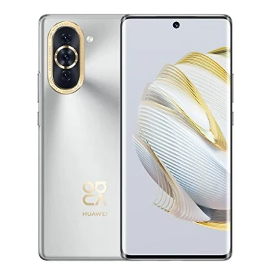 Immagine di Huawei Nova 10 Starry Silver. 6.67 &quot;. OLED. 1080 x 2400. Internal RAM 8 GB. 128 Dual SIM. Main camera 50+8+2 MP. EMUI. 12. 4000 mAh
