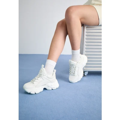 Immagine di Buffalo Binary Sneakers basse, Donna, Taglia: 38, White Finta pelle / tessuto