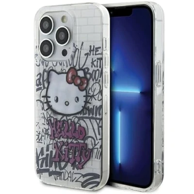 Immagine di CG MOBILE Hello Kitty HKHCP13LHDGPHT Custodia rigida per iPhone 13 Pro / 6.1&#039;&#039;, colore: Bianco