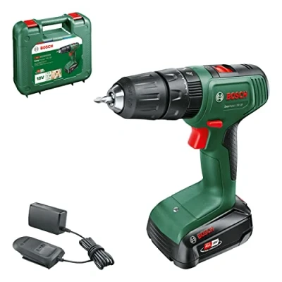Immagine di Bosch Trapano con percussione a batteria EasyImpact 18V 38 (1 da 2,5 Ah; sistema 18 volt; in custodia per il trasporto)