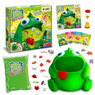 Immagine di CRAZE Magic Slime Monster Gioco di carte per bambini dai 3 anni in su, 2 giocatori e oltre, giochi rapidi 15 minuti, istruzioni inglese tedesco