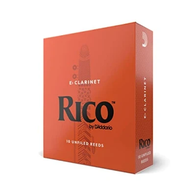 Immagine di Rico by D&#039;Addario Ance per clarinetto in Mib, durezza 2,5; confezione da 10