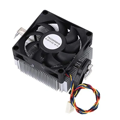 Immagine di Ventola di raffreddamento della CPU 12V Cuscinetto idraulico 2200 RPM Dissipatore calore silenzioso ad alta velocità 7015 per AM3 +