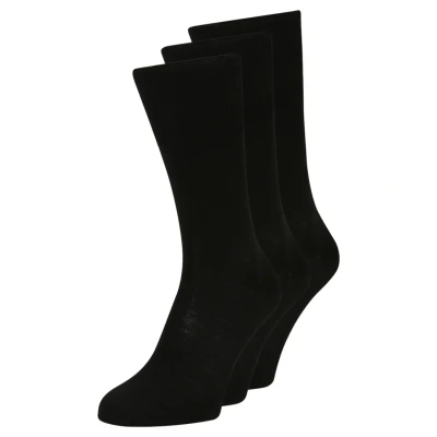 Immagine di Falke Airport 3Pack business &amp; casual Calze, Uomo, Taglia: 39 40, Black