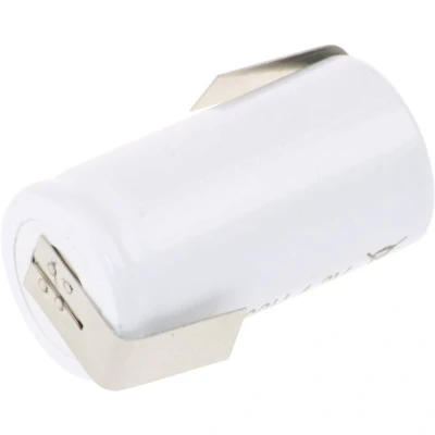 Immagine di Mexcel SC1500H Batteria ricaricabile speciale Sub C adatto alle alte temperature, linguette a saldare Z, Flat Top NiCd 1.2 V 1500 mAh
