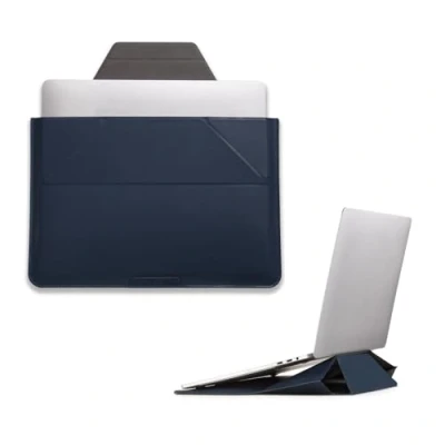 Immagine di MOFT │ Custodia per laptop e supporto invisibile (blu navy, fino a 16&quot;)