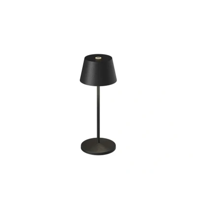 Immagine di LOOM DESIGN Lampada da tavolo ricaricabile a LED Modi Micro, IP65, nero