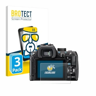 Immagine di brotect Pellicola Protettiva Vetro per Pentax KF Protezione Schermo (3 Pezzi) [Durezza Estrema 9H, Chiaro]
