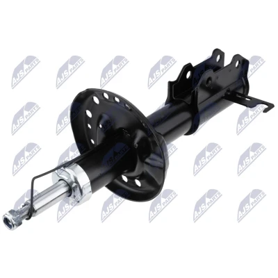Immagine di NTY A PL 038 Ammortizzatore Assale anteriore Sx pressione del gas doppio tubo tipo McPherson Spina superiore, Collare inferiore