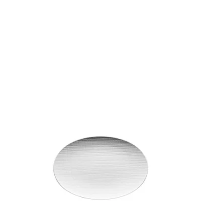 Immagine di Rosenthal 11770 800001 12725 Mesh Piatto Ovale, 25 cm, Bianco