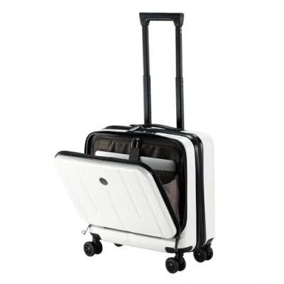 Immagine di TydeCkare valigetta da 16&quot; con 2 scomparti per laptop, Bianco latte, 16 Pollice,