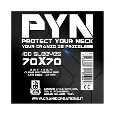 Immagine di Cranio Creations Cc248 Pyn 100 Sleeves 70X70