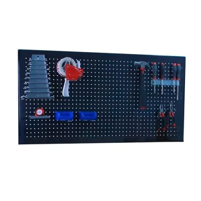 Immagine di Simon Rack Simonwork Pannello strumenti da parete, organizer attrezzi, include 8 ganci, 1200 x 600 mm, antracite