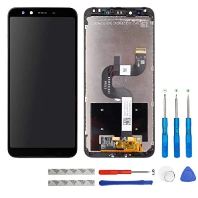 Immagine di swark Display LCD compatibile con Xiaomi Mi A2 / 6X Touchscreen Digitizer Assembly vetro + strumenti (nero cornice)