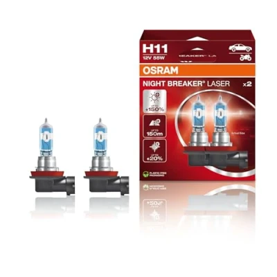 Immagine di OSRAM 64211NL HCB Lampadina, faro di profondità H11 12V 55W 4200K Alogeno AUDI: A4 B8 Avant, Q3, Q5, BMW: 3 Touring, Sedan, X1