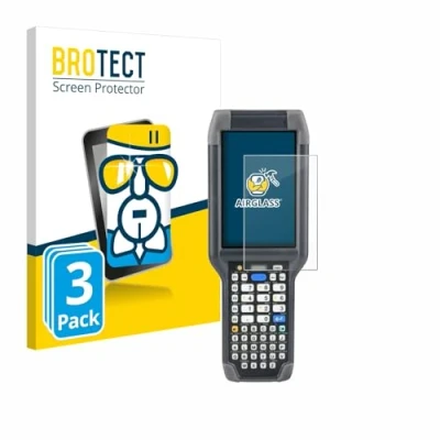 Immagine di brotect Pellicola Protettiva Vetro per Honeywell Dolphin CK65 Protezione Schermo (3 Pezzi) [Durezza Estrema 9H, Chiaro]