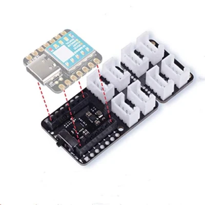 Immagine di seeed studio Grove Shield for Seeeduino XIAO with Embedded Battery Management Chip