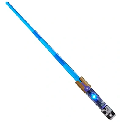Immagine di Hasbro Star Wars Lightsaber Forge, Forge Elect Bladesmith Acapulco Kyber Core, Accessorio Giocattolo per Costume di Halloween Bambini, Jedi Master sol, Spada Laser Blu Personalizzabile