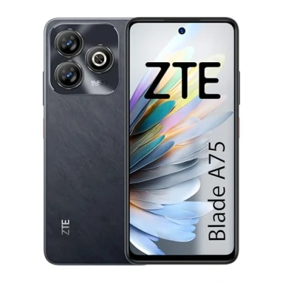Immagine di ZTE Blade A75 Smartphone 5G, Schermo AMOLED 6.75&quot; HD 90Hz, 4GB RAM +10GB Virtuale, 256GB ROM Espandibile 1TB, Fotocamera 50MP + Frontale 8MP, Dual SIM, Android 14, Unisoc T606, Verde