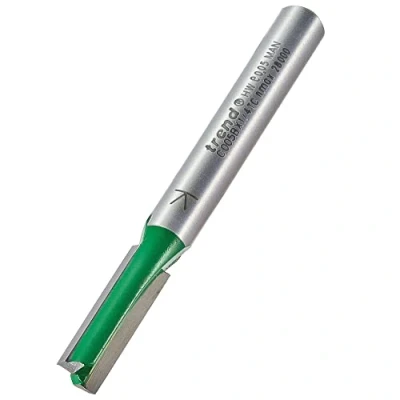 Immagine di Trend Fresatore Dritto a Due Scanalature CraftPro, Gambo da 6,35 mm, Diametro di Taglio 6 mm &amp; Lunghezza 20 Punta in Carburo Tungsteno, C005BX1/4TC