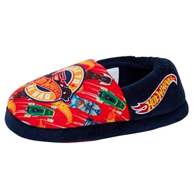 Immagine di Hot Wheels Pantofole per bambini a forma di macchina da corsa, infilare, Multi, 24 EU