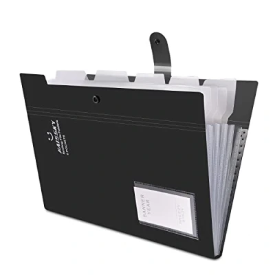 Immagine di HAISSKY Cartella Portadocumenti A4 Espansione Della di File Letter Tasche Carta Organizzatore Documenti Fisarmonica, 6