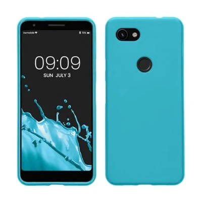 Immagine di kwmobile Custodia Compatibile con Google Pixel 3a Cover Back Case per Smartphone in Silicone TPU Protezione Gommata ghiaccio freddo
