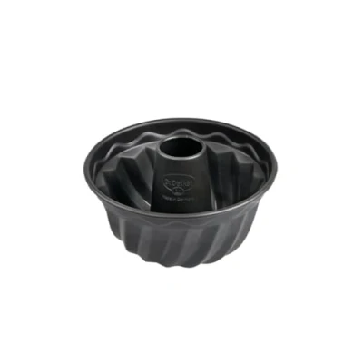 Immagine di Dr. Oetker stampo Curly Rosco Ø 18 cm, a vite riccia in lamiera di acciaio, con rivestimento antiaderente per torte e biscotti, 1 pz.