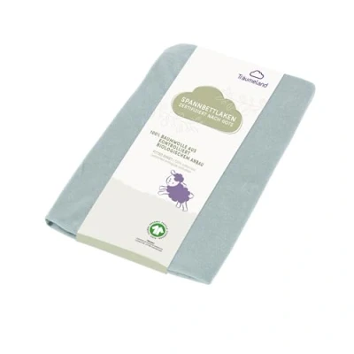 Immagine di Träumeland Lenzuolo con angoli elasticizzati certificazione GOTS, 60 x 120 cm + 70 140