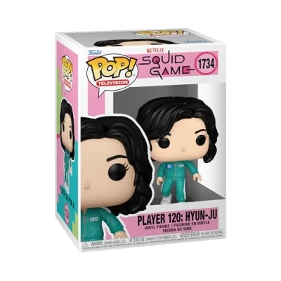 Immagine di Funko POP! TV: Squid Game S3 Player 120: Hyun Ju il Gioco Del Calamaro Figura in Vinile da Collezione Idea Regalo Merchandising Ufficiale Giocattoli per Bambini e Adulti TV Fans