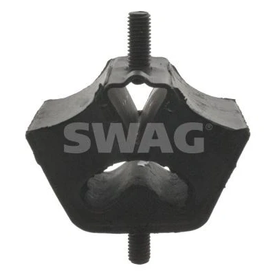 Immagine di SWAG 30 13 0012 Supporto motore anteriore Cuscinetto Gomma metallo nero AUDI: 80 B3