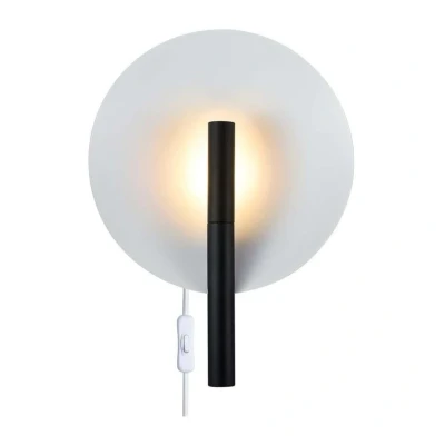 Immagine di DFTP by Nordlux Applique Furiko con interruttore, nero/bianco