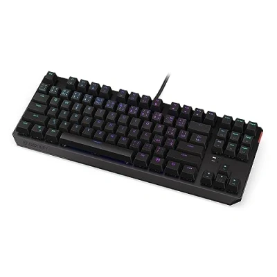 Immagine di ENDORFY Thock TKL CZ Red, Kailh Red Linear Switches, 80% Mechanical Keyboard, Czech Layout, ABS Keycaps EY5C004