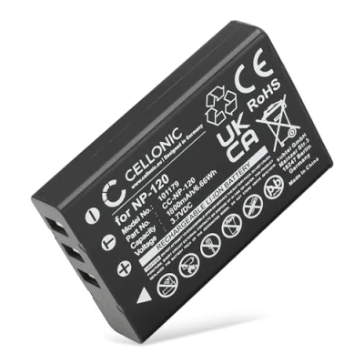 Immagine di CELLONIC Batteria NP 120 Compatibile con FujiFilm FinePix F10, F11, M603, 3.6V 3.7V 1700mAh