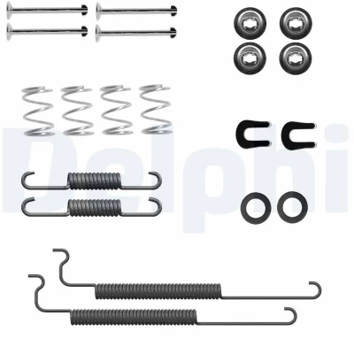 Immagine di Kit accessori, Ganasce freno DELPHI LY1443